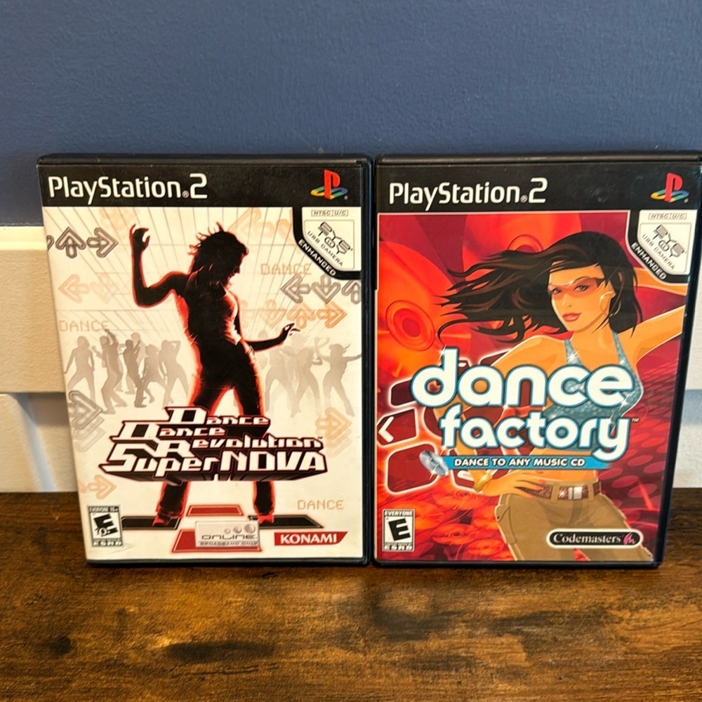 2 - PlayStation 2 Dance games - dance, Dance revolution supernova-dance factory